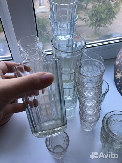 Стаканы граненые СССР