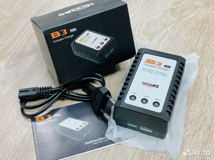 Заряда для аккумуляторов Lipo li-po 2-3s