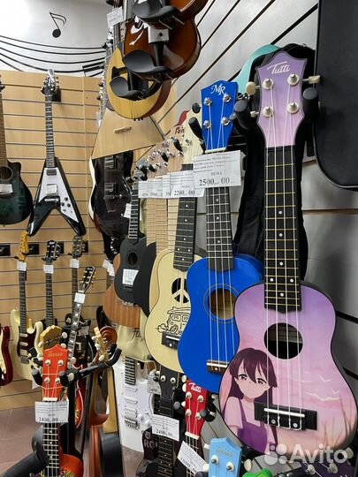 Укулеле сопрано tutti анимэ