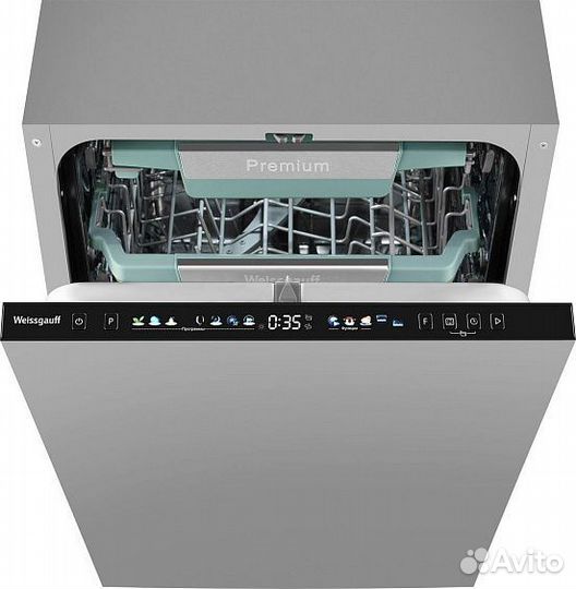 Посудомоечная машина weissgauff BDW 4160 Real Touch DC Inverter Timer Floor