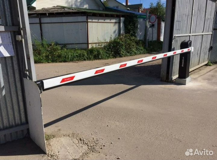 Автоматический шлагбаум с пультом ду гарант