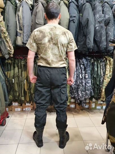 Костюм горка чёрный рипстоп