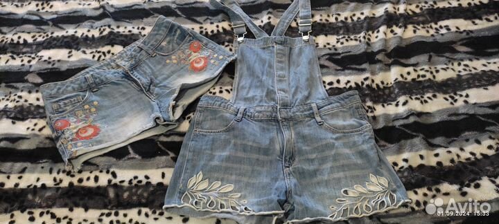 Джинсовые шорты