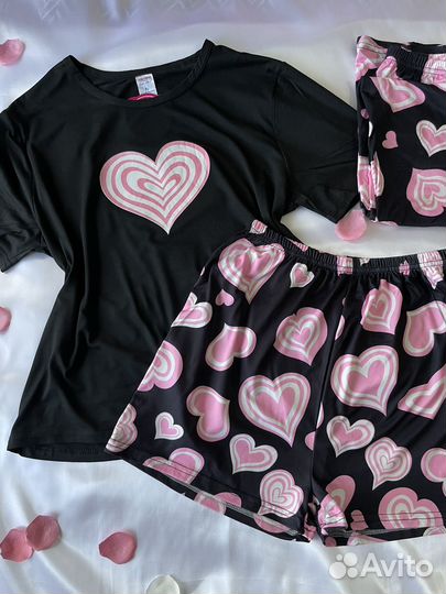 Пижама женская тройка