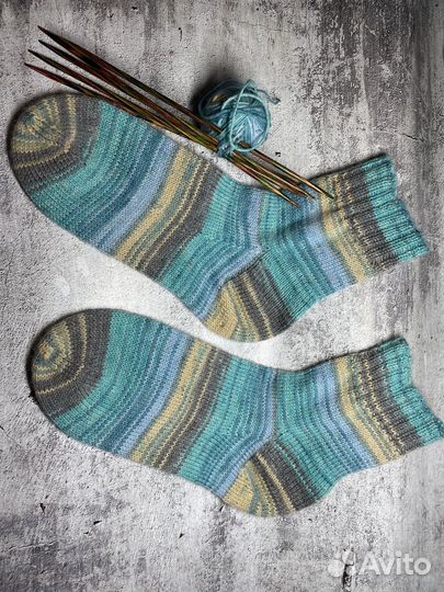 Носки вязаные