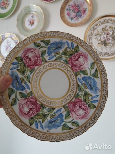 Тарелка Английская коллекционная настенная