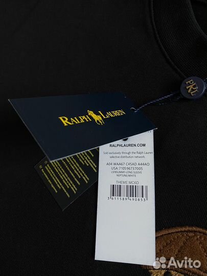 Футболка Polo Ralph Lauren медведь хит