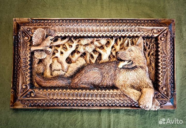 Панно. Собачка