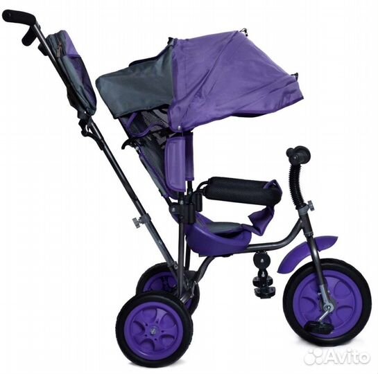 Трехколесный велосипед с родительской ручкой