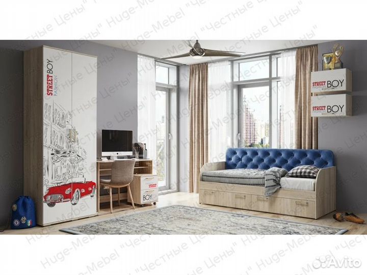Детская мебель. Комплект новой детской
