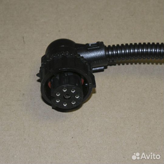 Разъем 8 контактов байонет (розетка) L-образный со