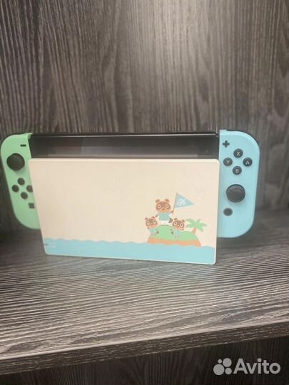 Nintendo switch animal crossing edition