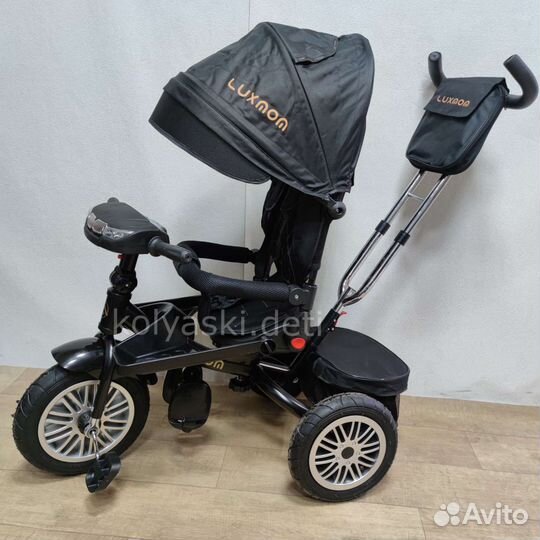 Трехколесный велосипед Luxmom BMW 760 черный