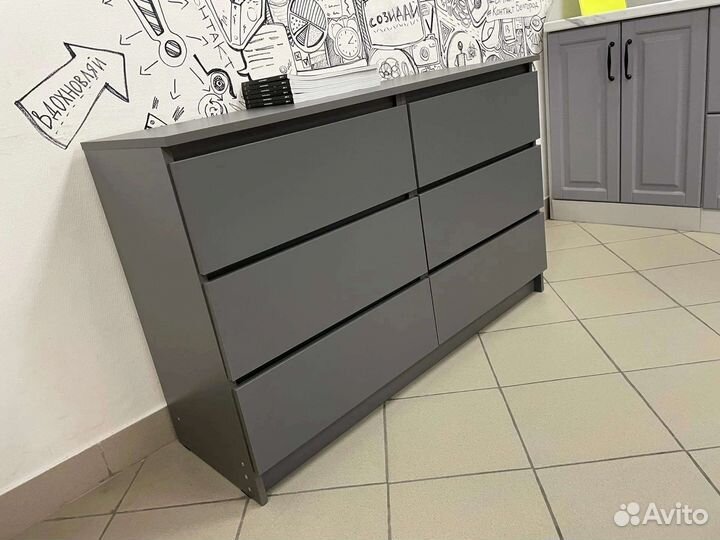 Комод без ручек 1200мм