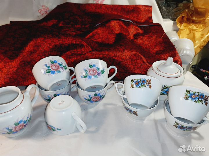 Посуда. Чайные пары