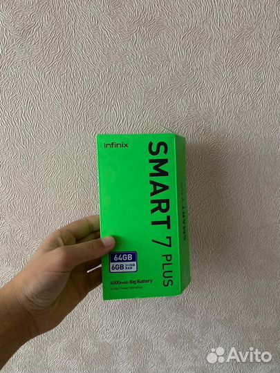 Infinix Smart 7 Plus, 3/64 ГБ