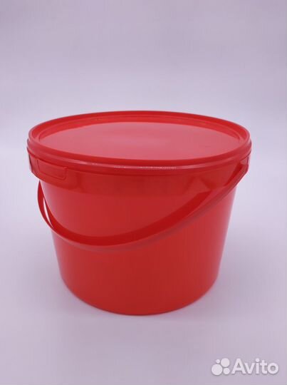Пластиковая тара ведра банки