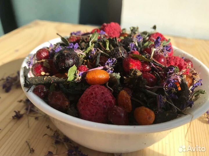 Иван чай 1кг «Ягоды и травы», ферментированный