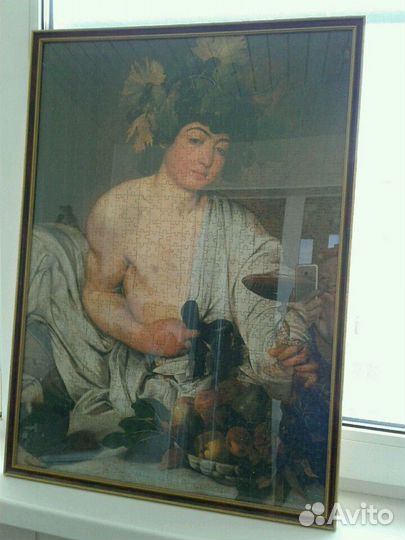 Картина из пазллл