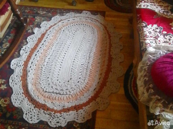 Ковры вязанные крупные