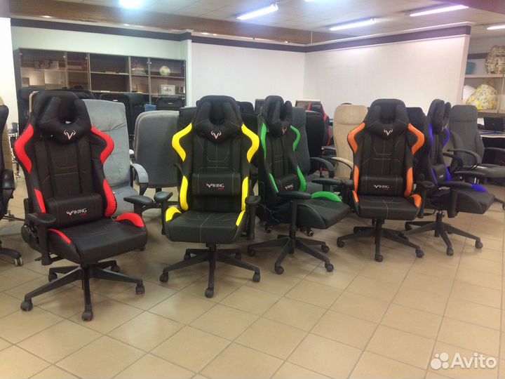 Игровые кресла c двухлетней гарантией