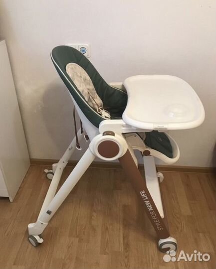 Стульчик для кормления happy baby berny lux new