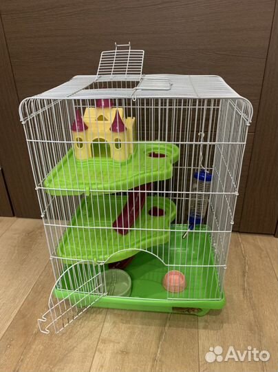 Клетка новая для грызынов