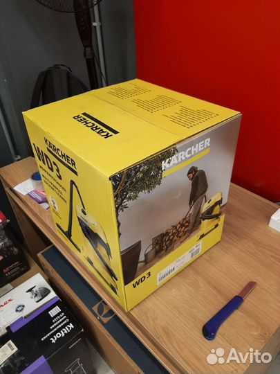 Пылесос Karcher WD 3 V-15/4/20 новый гарантия 2г