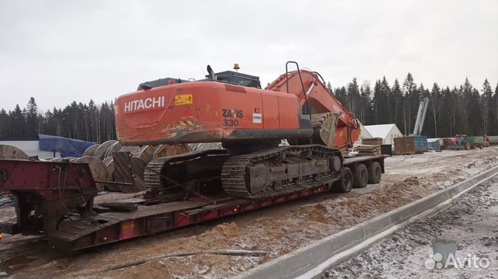 Грузоперевозки негабаритных грузов тралом