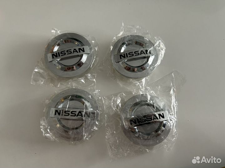 Заглушки на литые диски nissan