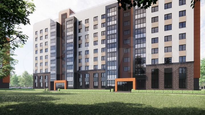2-к. квартира, 59,9 м², 4/9 эт.