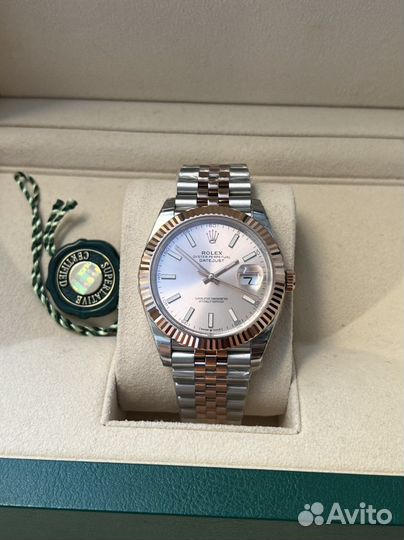 Rolex Datejust 41 Sundust Pink Dial 126331