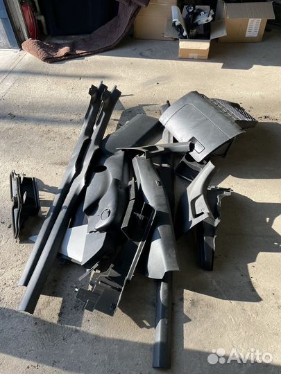 Пластик skoda rapid