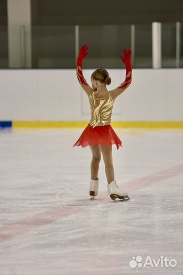 Костюм платье для фигурного катания 116 122