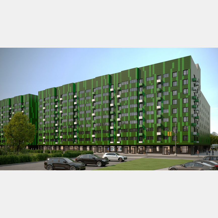 2-к. квартира, 51,5 м², 7/9 эт.