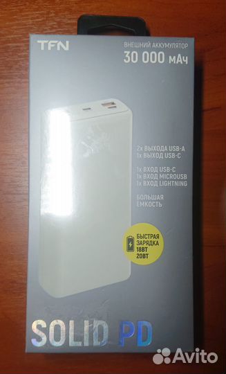Power bank TFN Solid PD