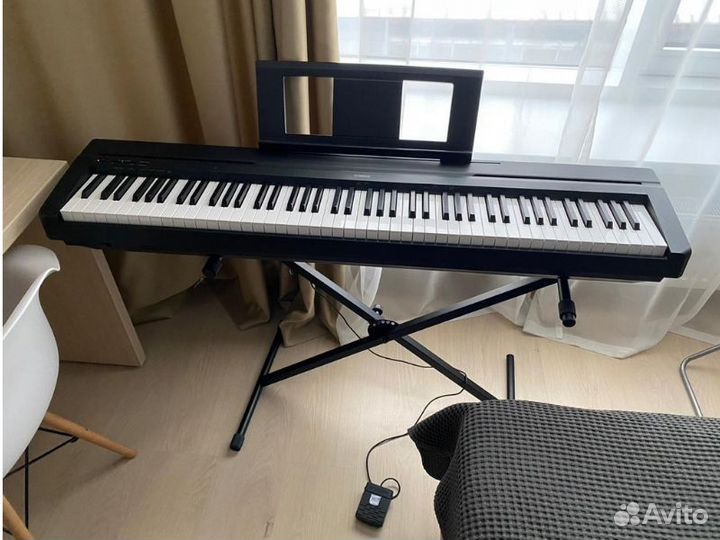 Цифровое пианино Yamaha P-45 в аренду