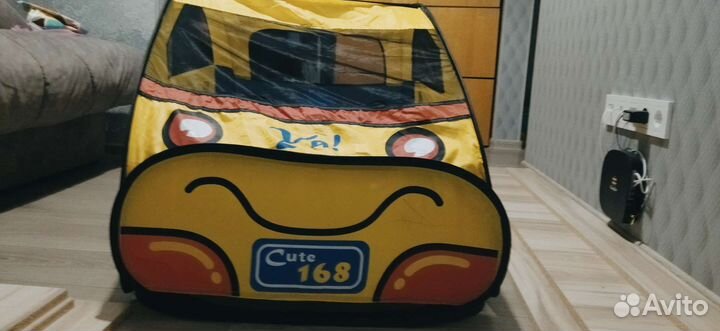 Палатка машинка с шариками