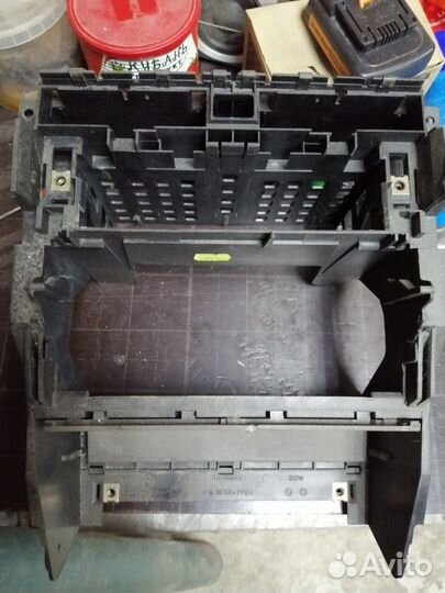 Консоль на ауди а4. 1 дин