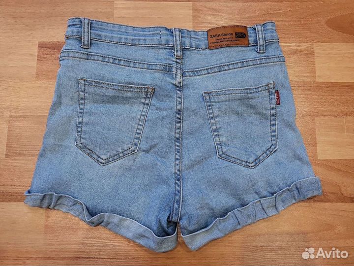 Шорты джинсовые