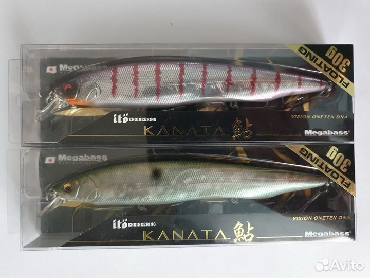 Воблеры Megabass Oneten, Kanata,Vision,PoP MAX