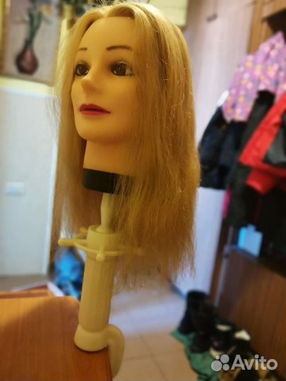 Учебная голова для причесок