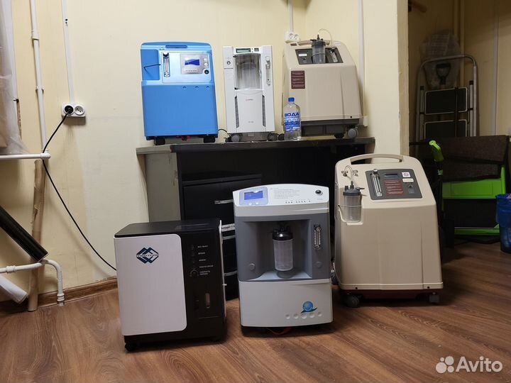 Кислородные концентраторы 3, 5, 10 л Новые и бу