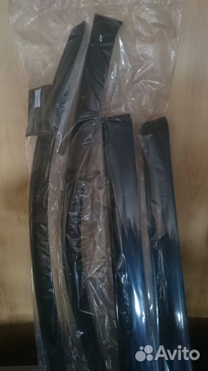 Ветровики боковых стёкол (Nissan X-Trail)