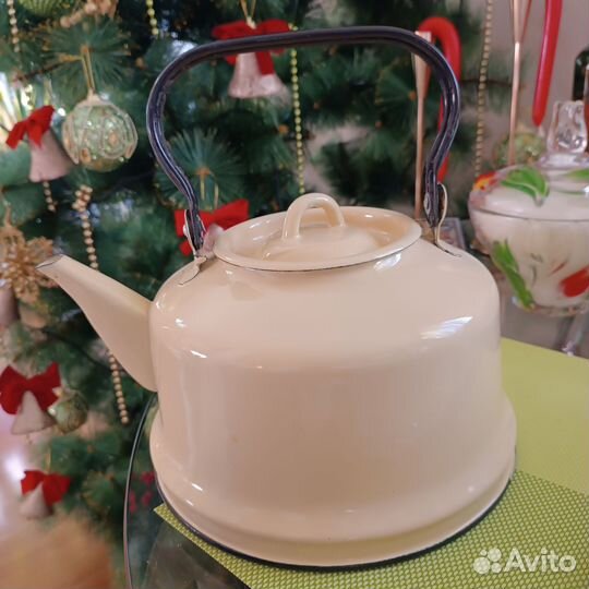 Чайник эмалированный