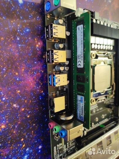 Комплект x99 2011v3 + Xeon 2630v3 + 16/32Gb