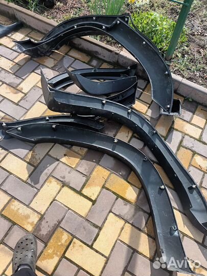 Расширители арок nissan patrol дорестайл