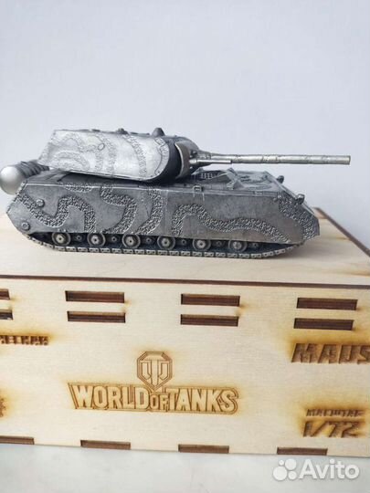 Модель танка Маус (Maus) World of tanks масш. 1/72