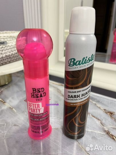 Крем tigi сухой шампунь вatiste Dark