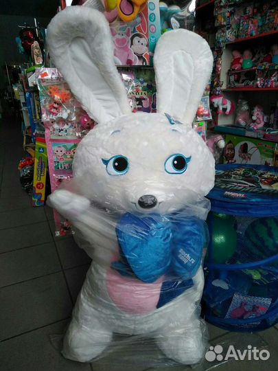 Мягкая игрушка Зайка Олимпийский большой